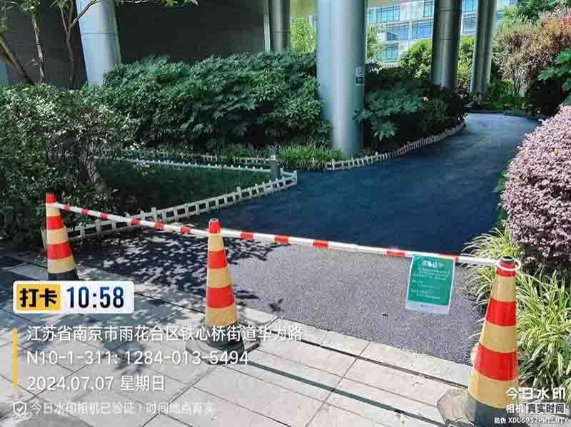 华为基地内部道路 - 南京维优交通工程有限公司